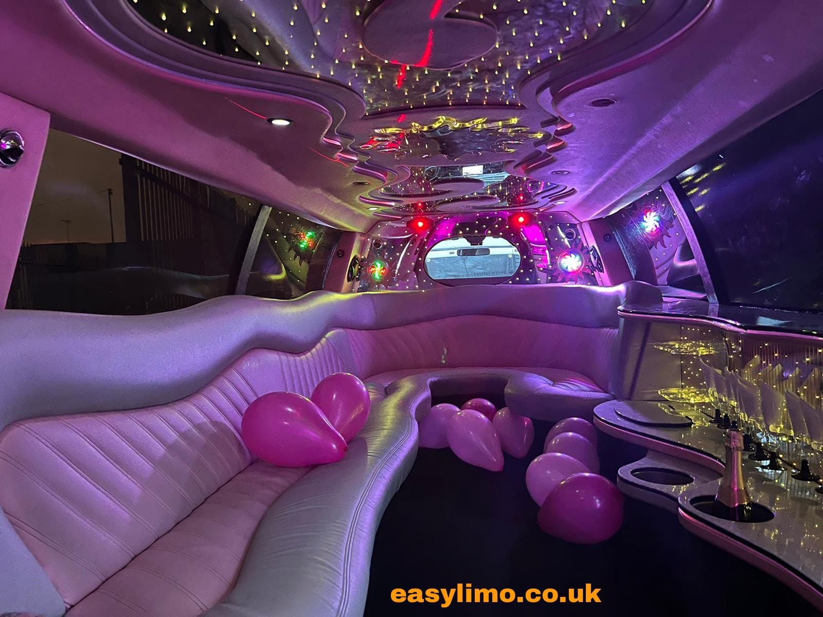 barbie limo interior